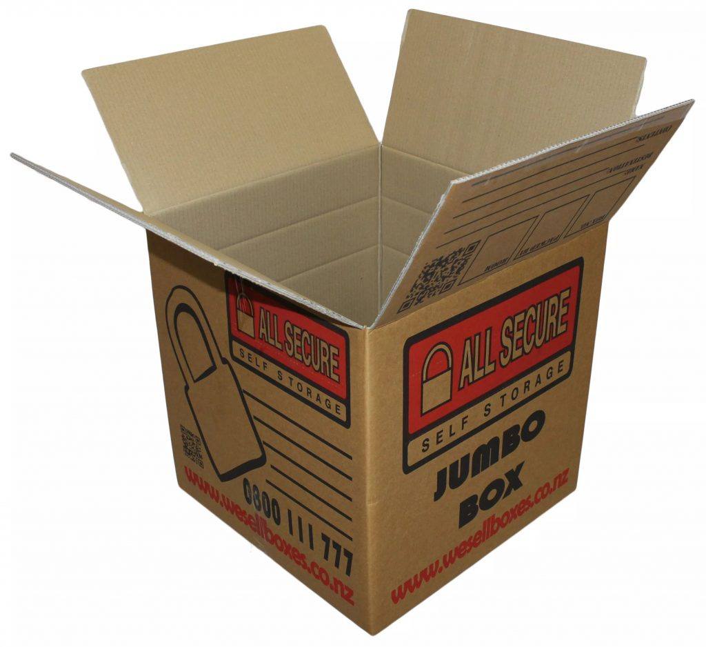 Cardboard Moving Boxes - Jumbo Box -$8.50 - MyMovers.co.nz